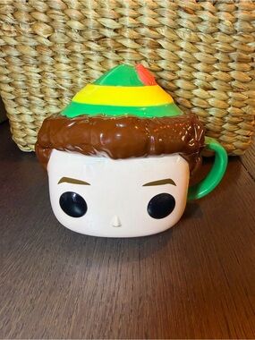 Funko Pop “Buddy the Elf” Character Lidded Ceramic Mug
